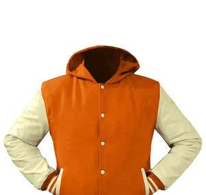 <b>Men</b> Wool Patches <b>Leather</b> Sleeve Premium Quality Wholesale <b>man</b> <b>Jacket</b> Varsity <b>Jacket</b> baseball <b>jacket</b> - Product Image 3