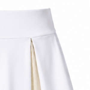 Falda de Porristas con Paneles Neutros y Paneles Dorados, Plisada, Uniforme Deportivo, Ropa Deportiva de Alto Rendimiento, Personalizable para Competencia - Product Image 3