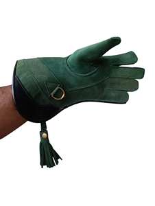 Gant de fauconnerie en cuir véritable pour aigle, nouvelle arrivée, gants de fauconnerie pour faucons, chasse et dressage d'oiseaux - Product Image 2