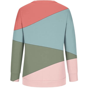 Sudaderas de Manga Larga para Mujer, Transpirables, Bordadas, Lavadas, 100% Algodón, Talla Grande, Precio Bajo - Product Image 2