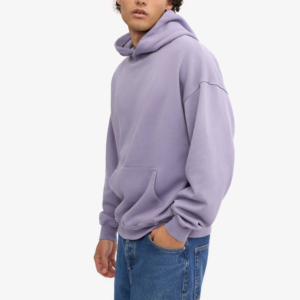 Sudadera con Capucha Personalizada de Algodón Negro Liso con Bordado, Sudaderas de Felpa Francesa en Stock - Product Image 4