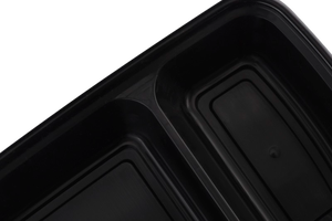 Contenedor de Alimentos Rectangular de Plástico TYTA, 2 Compartimentos, Apto para Microondas, con Tapa, Modelo TY-232, 32oz - Product Image 6