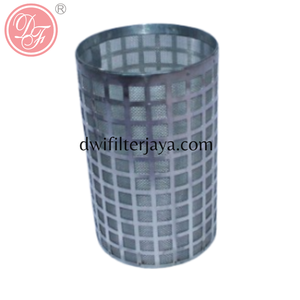 Industrial Stainless Steel Cylinder <b>Mesh</b> Screen Filter Tube Woven Wire <b>Mesh</b> <b>Strainer</b> Filter - Product Image 2