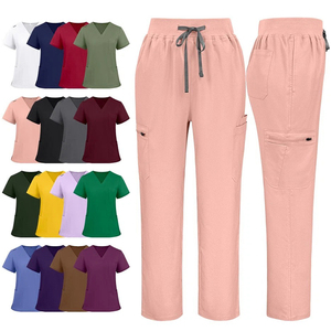 Top Selling Nurse <b>Scrubs</b> Uniforms <b>Sets</b> Washable Medical Uniform <b>Scrubs</b> Nursing Medical Operating <b>Scrub</b> Hospital Uniforms <b>Sets</b> - Product Image 1