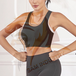 Ropa Deportiva de Alta Calidad, Sujetador Deportivo Personalizado con Espalda Cruzada para Venta en Línea, Ropa Deportiva para Mujer - Product Image 3