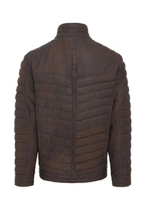 Veste de motard en cuir de qualité supérieure pour hommes, veste de motard classique, fabrication OEM ODM, service d'échantillonnage disponible - Product Image 6