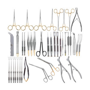 Juego de Instrumentos Nasales para Rinoplastia, Herramientas Manuales para Cirugía Plástica Nasal, Certificación CE, Acero Inoxidable de Grado Quirúrgico Clase I - Product Image 1