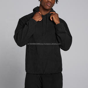 Conjunto Deportivo de Felpa 100% Poliéster para Hombre, Sudadera con Capucha y Pantalones Deportivos, Estilo Urbano, Gran Venta - Product Image 1