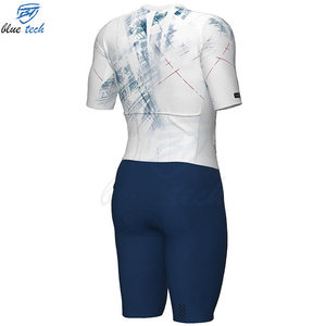 Ensemble de maillots de cyclisme personnalisés avec logo pour hommes, vêtements de vélo respirants, uniforme de vélo de route VTT, tissu à séchage rapide, services OEM - Product Image 6