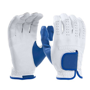 Premium <b>Full</b> Finger Golf Gloves Breathable Non <b>Slip</b> Adjustable Wrist Strap Unisex Sports Gloves Soft Comfortable Durable Grip - Product Image 1