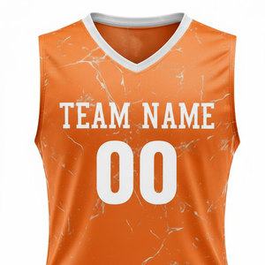 Tenue de basket-ball de haute qualité en polyester respirant, ensemble de vêtements de sport durables pour les jours de match - Product Image 4