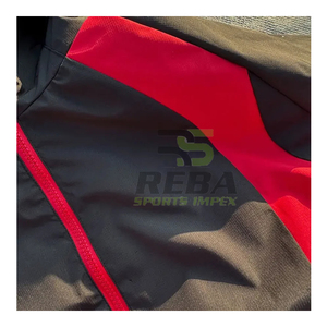 Conjunto de Chaqueta y Pantalones Cortavientos para Hombre, Ligero, Resistente al Viento e Impermeable, Ropa Deportiva para Exteriores, 100% Poliéster - Product Image 3