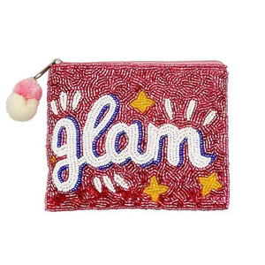 Monedero de Moda con Diseño Étnico, Bordado con Cuentas de Semillas, por MD HANDICRAFTS - Product Image 4