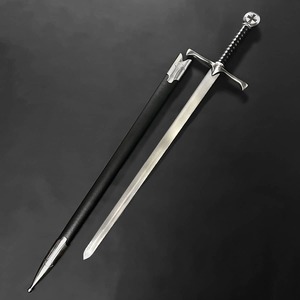 Espada de Reyes Antiguos Personalizada DIY OEM, Réplica Decorativa con Hoja de Acero Inoxidable y Mango de Acero para Exhibición, Regalo Coleccionable para Hombres - Product Image 1