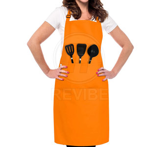 Durable <b>Kitchen</b> <b>Apron</b> Polyester Blend <b>Kitchen</b> <b>Apron</b> Oil Resistant Cooking Baking Grilling <b>Kitchen</b> Chef Work Uniform Use - Product Image 4