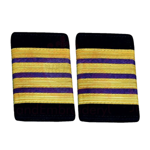 Epaulettes Personalizadas Resistentes y Suaves, Accesorios de Uniforme, Equipo de Defensa Personal Ecológico, Epaulettes Suaves para Colocar sobre la Ropa - Product Image 1