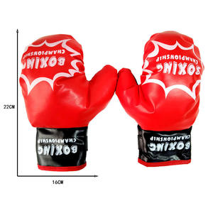 Gants d'entraînement de boxe en cuir PU pour sac de frappe et fitness (3-12 ans) - Product Image 5