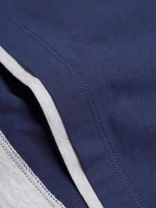 Camisetas de Manga Corta para Hombre, 100% Algodón, Estampadas, Talla Grande, Cuello con Ribete en Contraste, Bolsillo en el Pecho, Diseño de Logotipo Personalizado, OEM, Estilo Urbano - Product Image 4