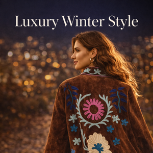 Chaqueta de terciopelo bordada a mano para mujer, cuello alto, bordado floral, forro de algodón - Product Image 6