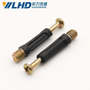 Lhd 40Mm <b>Plastic</b> <b>Rod</b> Connector For Furniture Hardware Joining Parts - Product Image 4