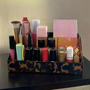 Organizer per il Trucco con Stampa Leopardata - Product Image 3