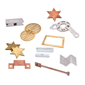 Factory Custom Sheet Metal Stamping Laser Cutting Parts Brass Copper Aluminium 304 Stainless Steel Laser Cutting Service