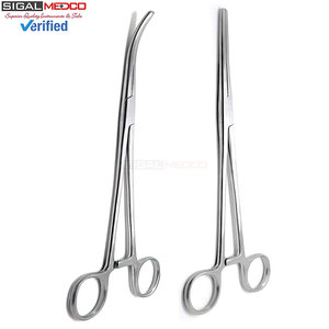 Pinzas Hemostáticas Kelly con Bloqueo, Rectas y Curvas, de 5-1/2 Pulgadas, Paquete de 2 Instrumentos Quirúrgicos - Product Image 5