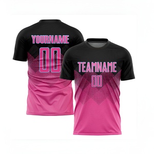 ชุดแข่งฟุตบอลดิจิทัลแบบกำหนดเอง สีเทอร์ควอยซ์ สไตล์สร้างสรรค์ แขนสั้น ระบายอากาศได้ดี คอกลม ชื่อและหมายเลขส่วนตัว 100% - Product Image 3