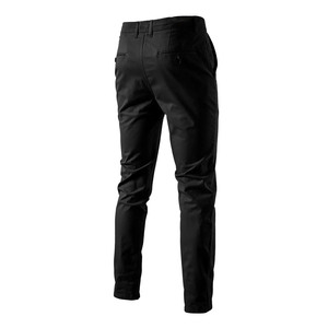Pantalones Chinos Premium para Hombre, Color Verde Oliva, Tela de Poliéster y Algodón, Antiarrugas, Cintura Media, Corte Recto, para Otoño - Product Image 5