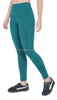 Collants et pantalons d'équitation pour femmes Jodhpurs à enfiler pour femmes Logo personnalisé Matériau en maille