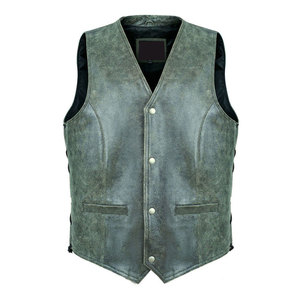 Gilet en cuir d'hiver de style moderne, conçu pour un usage décontracté axé sur la mode, les voyages et le confort quotidien - Product Image 1