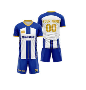 Uniformes de football de haute qualité pour hommes et femmes, vêtements de sport respirants et légers à séchage rapide, uniforme de football unisexe pour équipe de club - Product Image 1