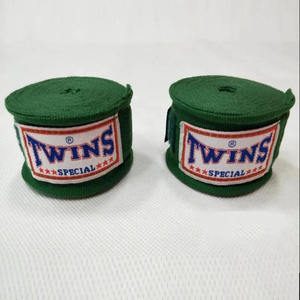 ผ้าพันมือสำหรับชกมวยแบบมืออาชีพ Twins Boxing Muay Thai MMA ผ้าพันมือแบบยืดหยุ่น สีและโลโก้ปรับแต่งได้ อุปกรณ์ฝึกซ้อม - Product Image 3