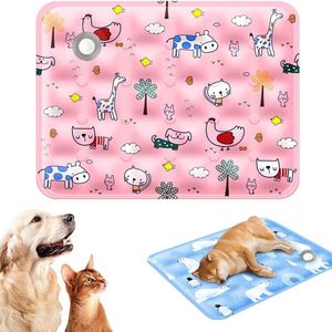 Tappetino Refrigerante Estivo per Cani 2026 90x60cm, Portatile in Gel, Lavabile, Alta Qualità, Fantasia Tinta Unita - Product Image 2