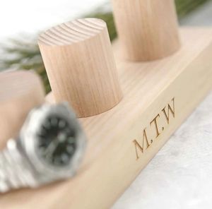 AC de gama alta personalizado de calidad superior para plataforma de exhibición de reloj de madera independiente clásico fácil montaje - Product Image 6