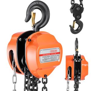 3 Ton Manual Chain <b>Hoist</b> with 6600 Lbs Capacity G80 Galvanized Chain 10 ft Lifting Height Heavy Duty Upgrade to 1 Ton Capacity - Product Image 6