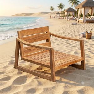 PATIO FURNITURE SET SOFA <b>TEAK</b> WOOD OUTDOOR MADE IN INDONESIA - Product Image 1