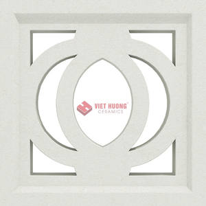 Usine de carreaux de ciment du Vietnam produisant des blocs de ciment blancs et des carreaux pleine masse pour les accents intérieurs et les murs décoratifs - Product Image 1