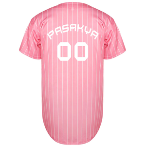 Camiseta de Béisbol Sublimada de Poliéster Personalizada al por Mayor, de Alta Calidad, Tendencia Actual, Superventas, OEM, Talla Grande - Product Image 4