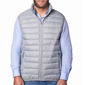 Men Lightweight Puffer Vest Winter Sleeveless Jacket Warm Quilted Body <b>Warmer</b> Outdoor Casual Windproof OEM Supplier - Product Image 1