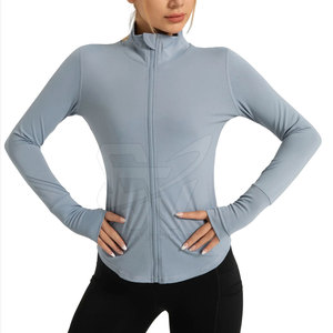 Premium Women Yoga <b>Jacket</b> <b>Lightweight</b> Full Zip Activewear Layer For Stretch Training <b>Running</b> Fitness And Daily Comfort - Product Image 4