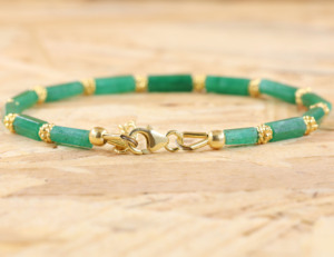 <b>Bracelet</b> Pencil Separator Hexagon | Hexagon Spacer Bead <b>Bracelet</b> | Geometric <b>Beaded</b> <b>Bracelet</b> Handmade Minimalist Jewelry - Product Image 4