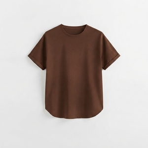 Camisetas Básicas para Mujer, Camisetas de Verano Frescas y a la Moda, Camiseta Femenina de Color Sólido, Manga Corta y Holgada - Product Image 2