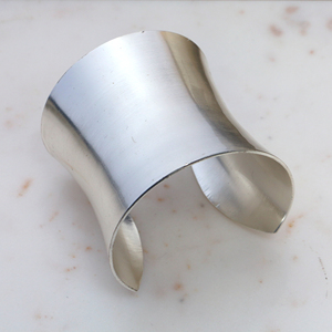 Wide Brass Cuff <b>Bracelet</b> - Bold <b>Adjustable</b> Gold Statement BangleModern Chunky Boho Jewelry Gift for Her - Product Image 1