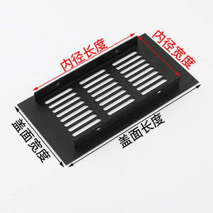 Black Aluminum Alloy Breathable <b>Mesh</b> Wardrobe Rectangular Ventilation Holes Shoe Kitchen Cabinets Gas Stove Heat <b>Wire</b> <b>Mesh</b> - Product Image 1