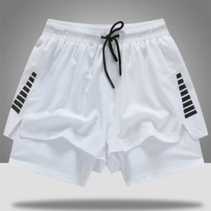 Premium <b>Compression</b> <b>Shorts</b> Anti Slip Waistband Workout <b>Shorts</b> for Running Gym Fitness Wear - Product Image 1