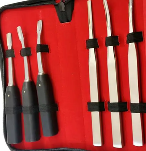 MIANBRO ENTERPRISES Ensemble d'élévateurs dentaires pour chevaux en acier inoxydable allemand, 6 pièces, manuel, certifié CE Classe I - Product Image 5