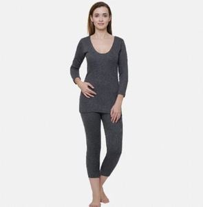 Ladies Comfortable Thermal Full Sleeve <b>Top</b> Women Ultra Soft Thermal Long Sleeve Inner wear Thermal Full Sleeve - Product Image 1