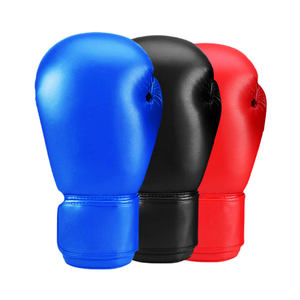 Leather Boxing Gloves Shock Absorbing <b>Foam</b> Professional Training OEM Factory Direct Wholesale Supplier Export - Product Image 3