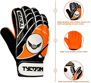 Gants de gardien de but, protection de sécurité du sport, gants d'entraînement personnalisés, gants de vélo confortables, gants de football - Product Image 6